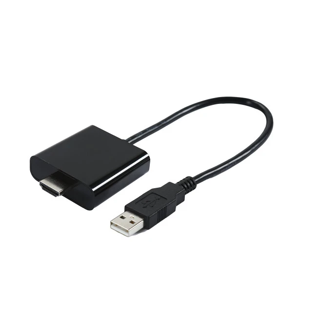 Cable adaptador USB 2.0 mascle a HDMI mascle