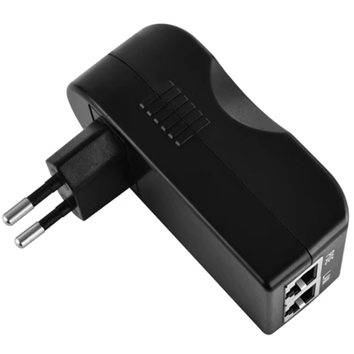 Adaptador Ethernet de 24 W de muntatge a la paret Injector POE