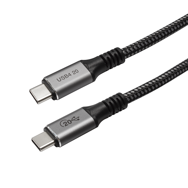 USB 4 Type-C Cable With 20Gbps Data Transmission, 8K 100W Charging Cable