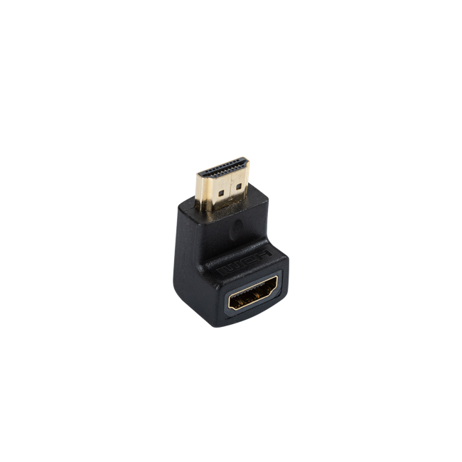 Adaptador HDMI mascle a HDMI femella en angle