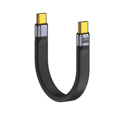 240W USB4.0 C masculí a recte/inclinat tipus C masculí/femení PD Càrrec curt de càrrega curta